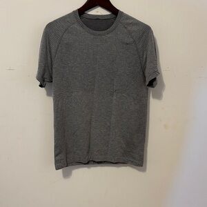 lululemon athletica Charcoal Short Sleeve Tee